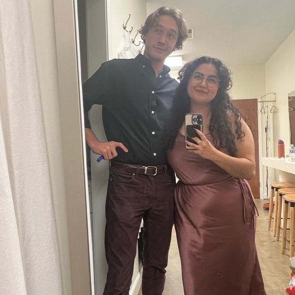 Park & Fifth Mauve Waldorf Bridesmaid Dress - Picture 6 of 8